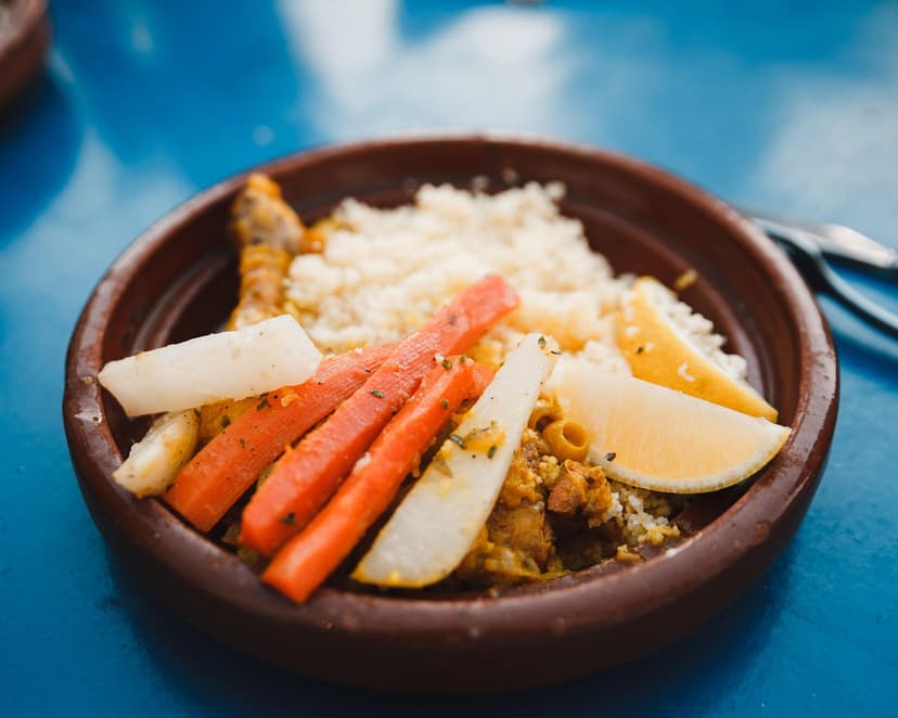 Middle Eastern Halloumi Couscous